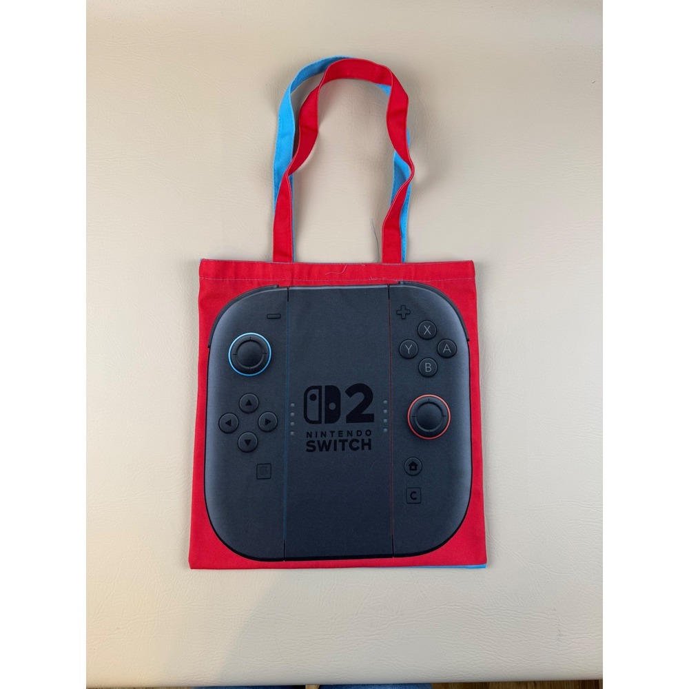 Gamer Tote Bag Reversible Nintendo Switch 2 Graphic OS Nintendo